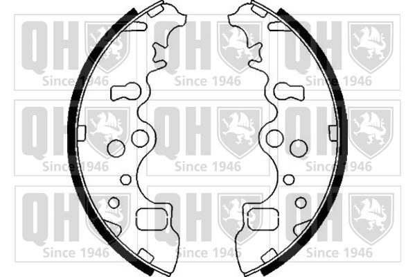 QUINTON HAZELL Piduriklotside komplekt BS1105